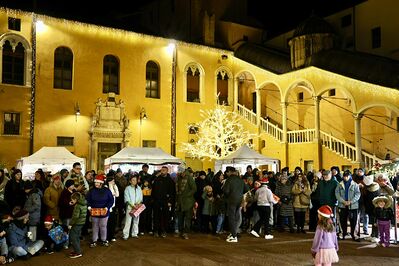 ACCENSIONE LUMINARIE NATALE FERRARA