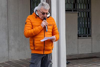 MANIFESTAZIONE CONTRO PAKISTANI PORTOMAGGIORE