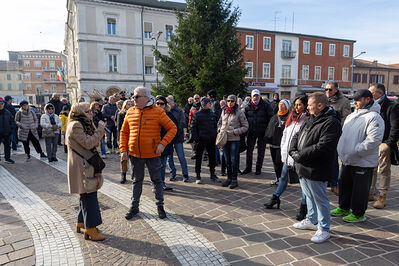 MANIFESTAZIONE CONTRO PAKISTANI PORTOMAGGIORE