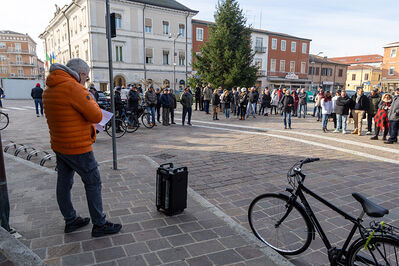 MANIFESTAZIONE CONTRO PAKISTANI PORTOMAGGIORE