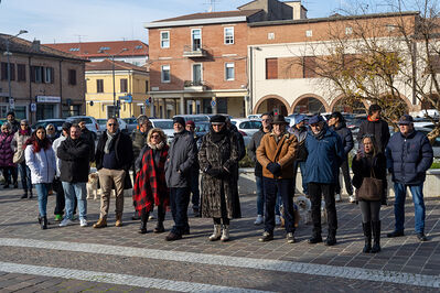 MANIFESTAZIONE CONTRO PAKISTANI PORTOMAGGIORE