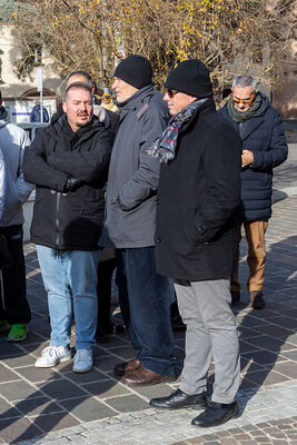 MANIFESTAZIONE CONTRO PAKISTANI PORTOMAGGIORE