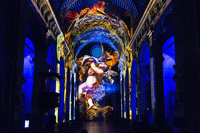 VIDEOMAPPING CHIESA SAN PAOLO FERRARA