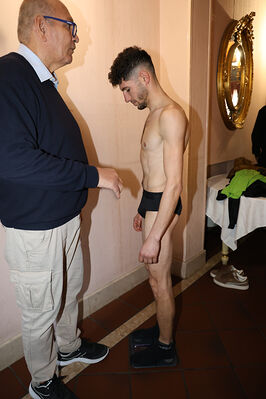 CONFERENZA STAMPA E PESO PUGILI DUCHESSA ISABELLA