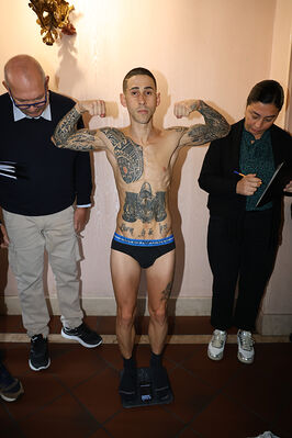 CONFERENZA STAMPA E PESO PUGILI DUCHESSA ISABELLA