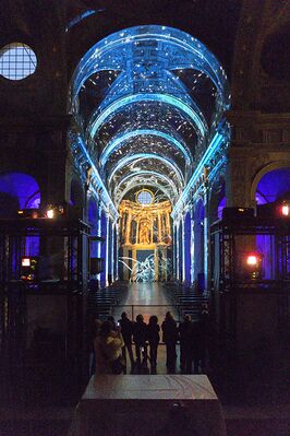 VIDEOMAPPING CHIESA SAN PAOLO FERRARA