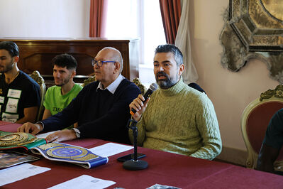 CONFERENZA STAMPA E PESO PUGILI DUCHESSA ISABELLA
