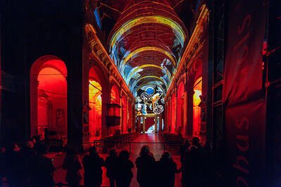 VIDEOMAPPING CHIESA SAN PAOLO FERRARA