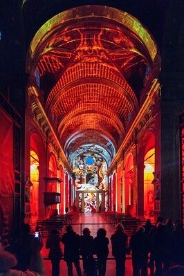 VIDEOMAPPING CHIESA SAN PAOLO FERRARA