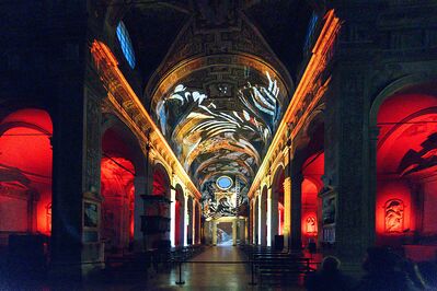 VIDEOMAPPING CHIESA SAN PAOLO FERRARA