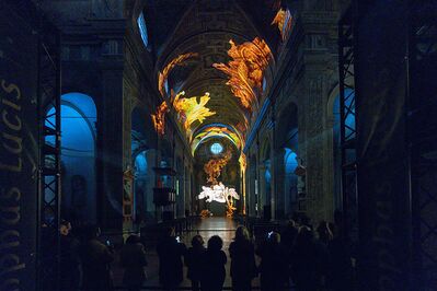 VIDEOMAPPING CHIESA SAN PAOLO FERRARA