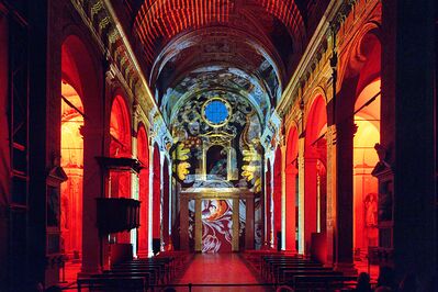 VIDEOMAPPING CHIESA SAN PAOLO FERRARA