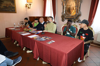 CONFERENZA STAMPA E PESO PUGILI DUCHESSA ISABELLA