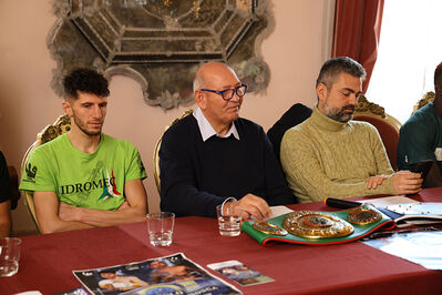 CONFERENZA STAMPA E PESO PUGILI DUCHESSA ISABELLA