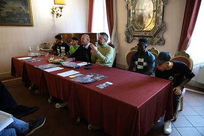 CONFERENZA STAMPA E PESO PUGILI DUCHESSA ISABELLA