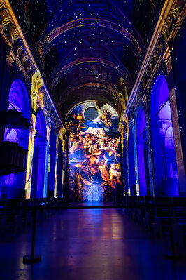 VIDEOMAPPING CHIESA SAN PAOLO FERRARA