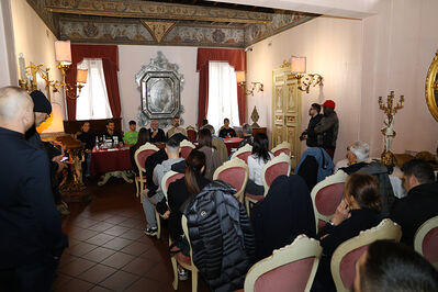 CONFERENZA STAMPA E PESO PUGILI DUCHESSA ISABELLA