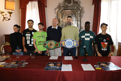 CONFERENZA STAMPA E PESO PUGILI DUCHESSA ISABELLA