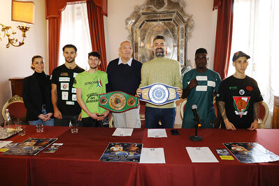 CONFERENZA STAMPA E PESO PUGILI DUCHESSA ISABELLA