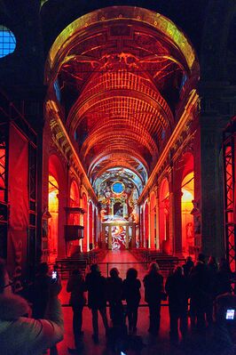 VIDEOMAPPING CHIESA SAN PAOLO FERRARA