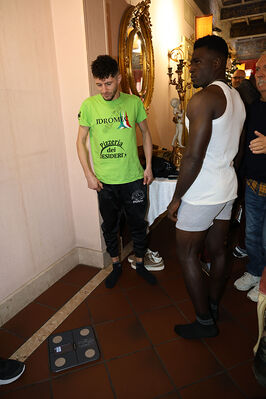 CONFERENZA STAMPA E PESO PUGILI DUCHESSA ISABELLA