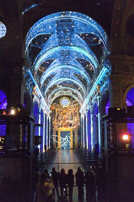 VIDEOMAPPING CHIESA SAN PAOLO FERRARA