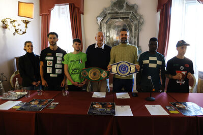 CONFERENZA STAMPA E PESO PUGILI DUCHESSA ISABELLA