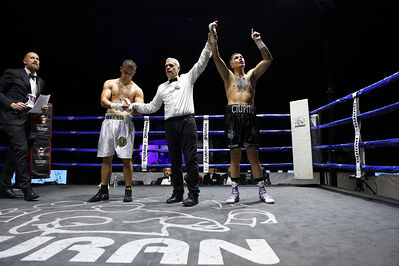 TITOLO MONDIALE PESI MEDI E ITALIANO PESI MOSCA