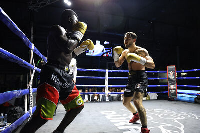 TITOLO MONDIALE PESI MEDI E ITALIANO PESI MOSCA