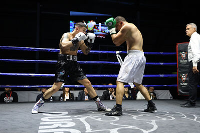 TITOLO MONDIALE PESI MEDI E ITALIANO PESI MOSCA