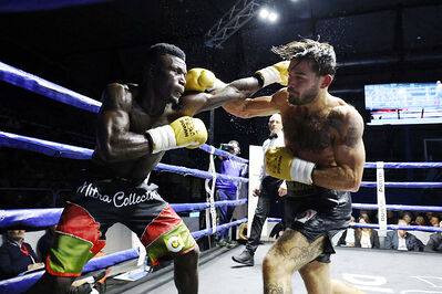 TITOLO MONDIALE PESI MEDI E ITALIANO PESI MOSCA