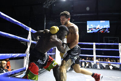 TITOLO MONDIALE PESI MEDI E ITALIANO PESI MOSCA