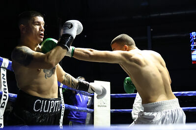 TITOLO MONDIALE PESI MEDI E ITALIANO PESI MOSCA