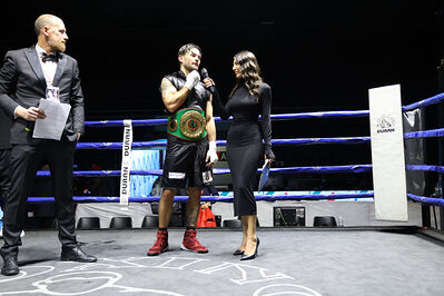 TITOLO MONDIALE PESI MEDI E ITALIANO PESI MOSCA