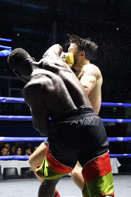 TITOLO MONDIALE PESI MEDI E ITALIANO PESI MOSCA