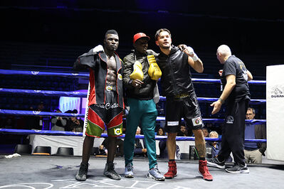 TITOLO MONDIALE PESI MEDI E ITALIANO PESI MOSCA