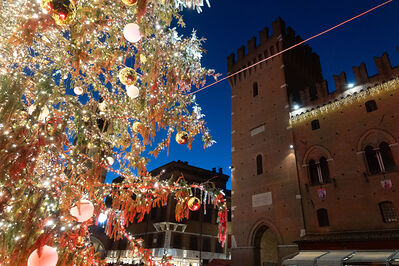 ACCENSIONE ALBERO DI NATALE FERRARA